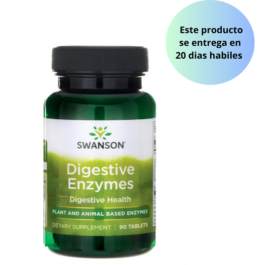 Swanson Enzymes Digestivas 90 tabletas