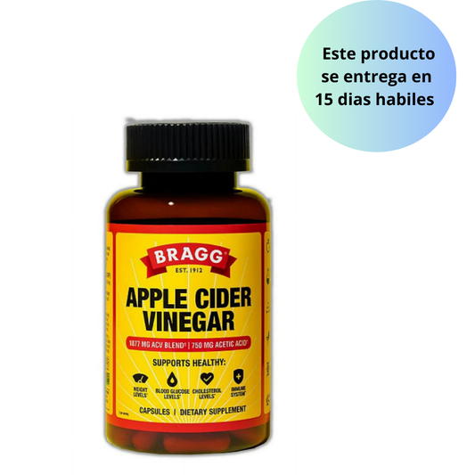 Bragg Apple Cider Vinegar 180 capsulas