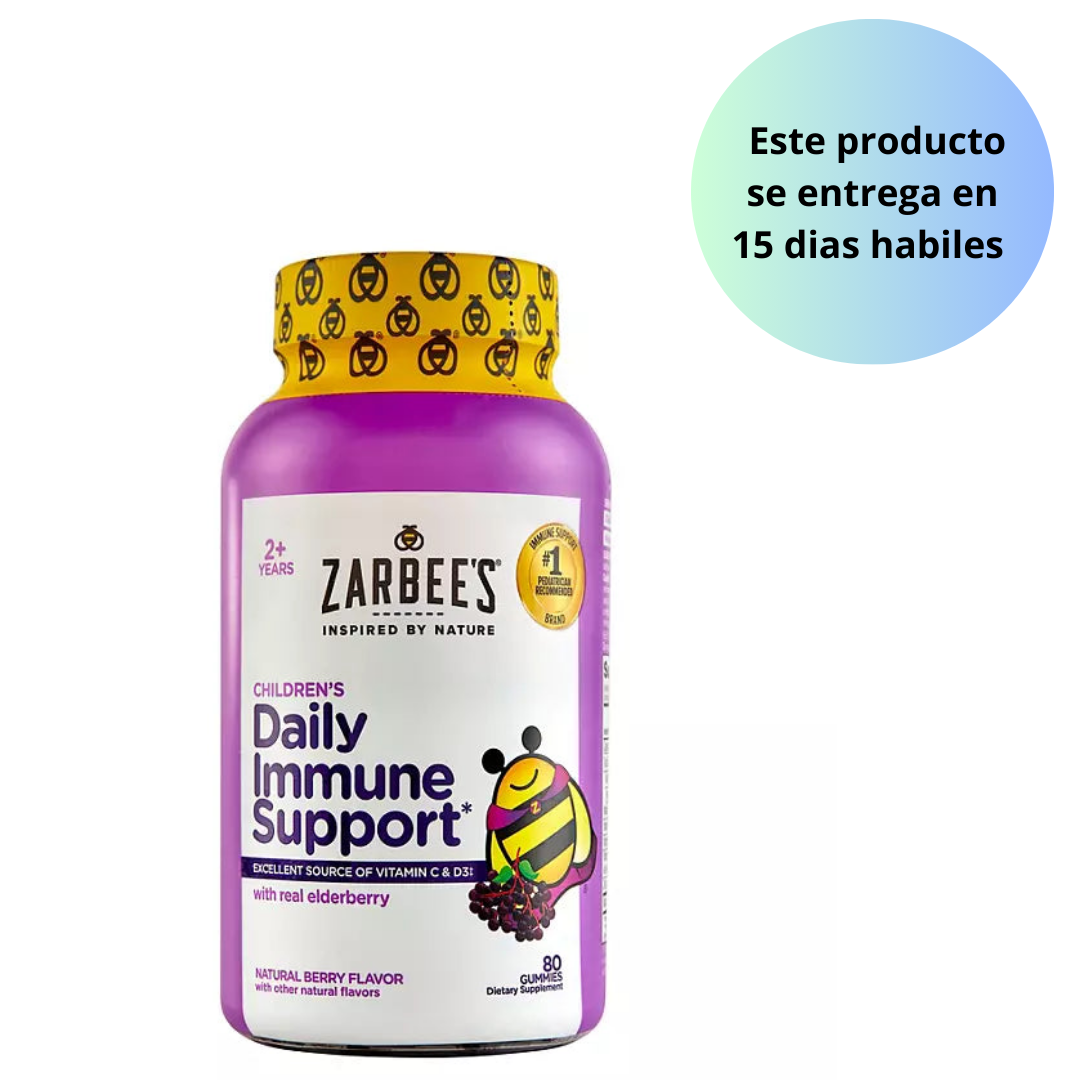 Zarbee's Naturals Children's Elderberry Immune Support 80gomitas