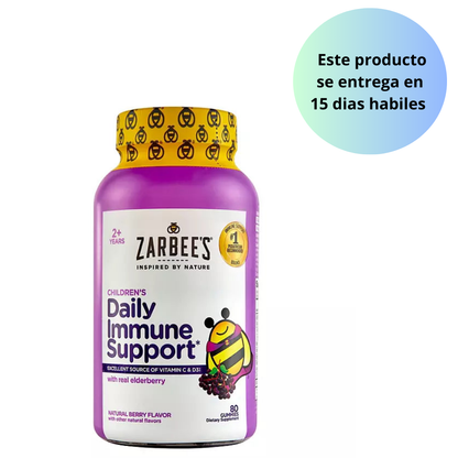 Zarbee's Naturals Children's Elderberry Immune Support 80gomitas