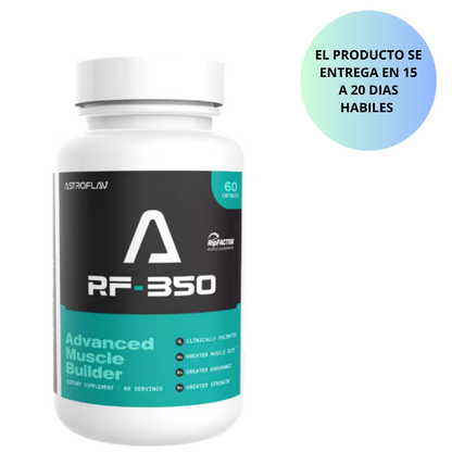RF-350 advanced muscle , Acelerador muscular - 60 capsulas