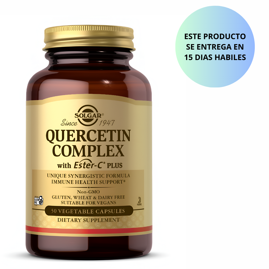 Solgar – Quercetin Complex con Ester-C Plus,  50 Cápsulas