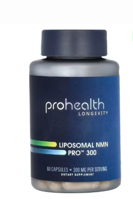 Liposomal NMN pro 300mg , 60 capsulas - Prohealth Longevity