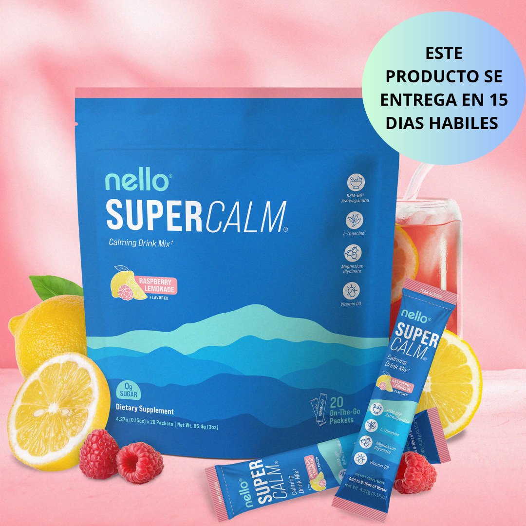 Nello Super Calm made with Magnesio Glycinate , 20 packets