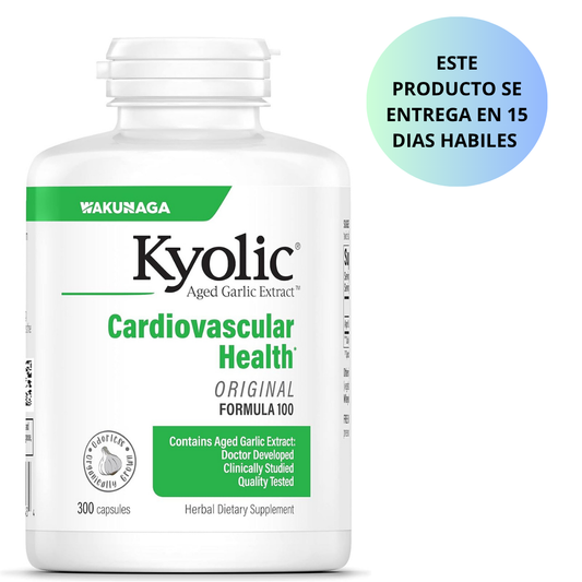 Wakunaga - Kyolic Aged Garlic Extract, cardiovascular health original formula 100 - 300 capsulas