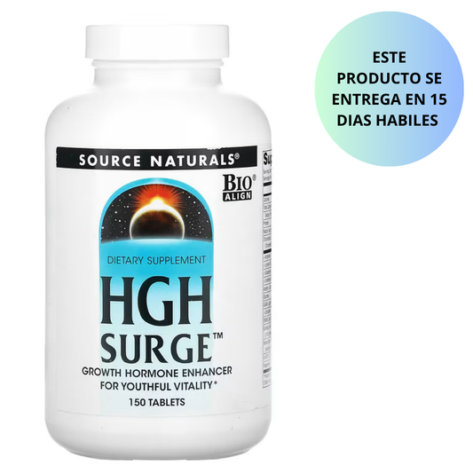 Source Naturals - Hgh Surge hormona de crecimiento, 150 tabletas
