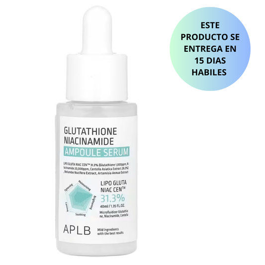 APLB- Glutathione Niacinamide, Ampoule Serum - (40 ml)