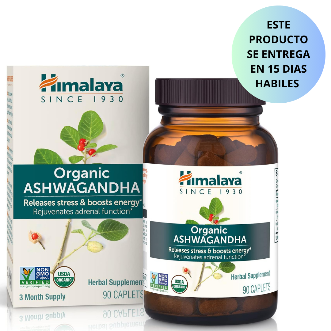 Himalaya - Organic Ashwagandha 90 capsulas