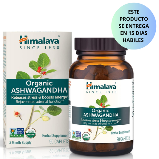 Himalaya - Organic Ashwagandha 90 capsulas