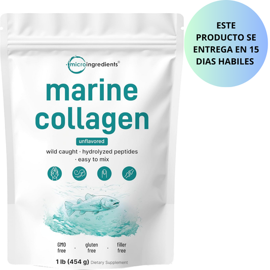 MicroIngredients - Marine Collagen unflavored, 454g