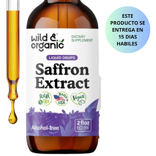 Wild & Organic - Saffron Extract, 60ml