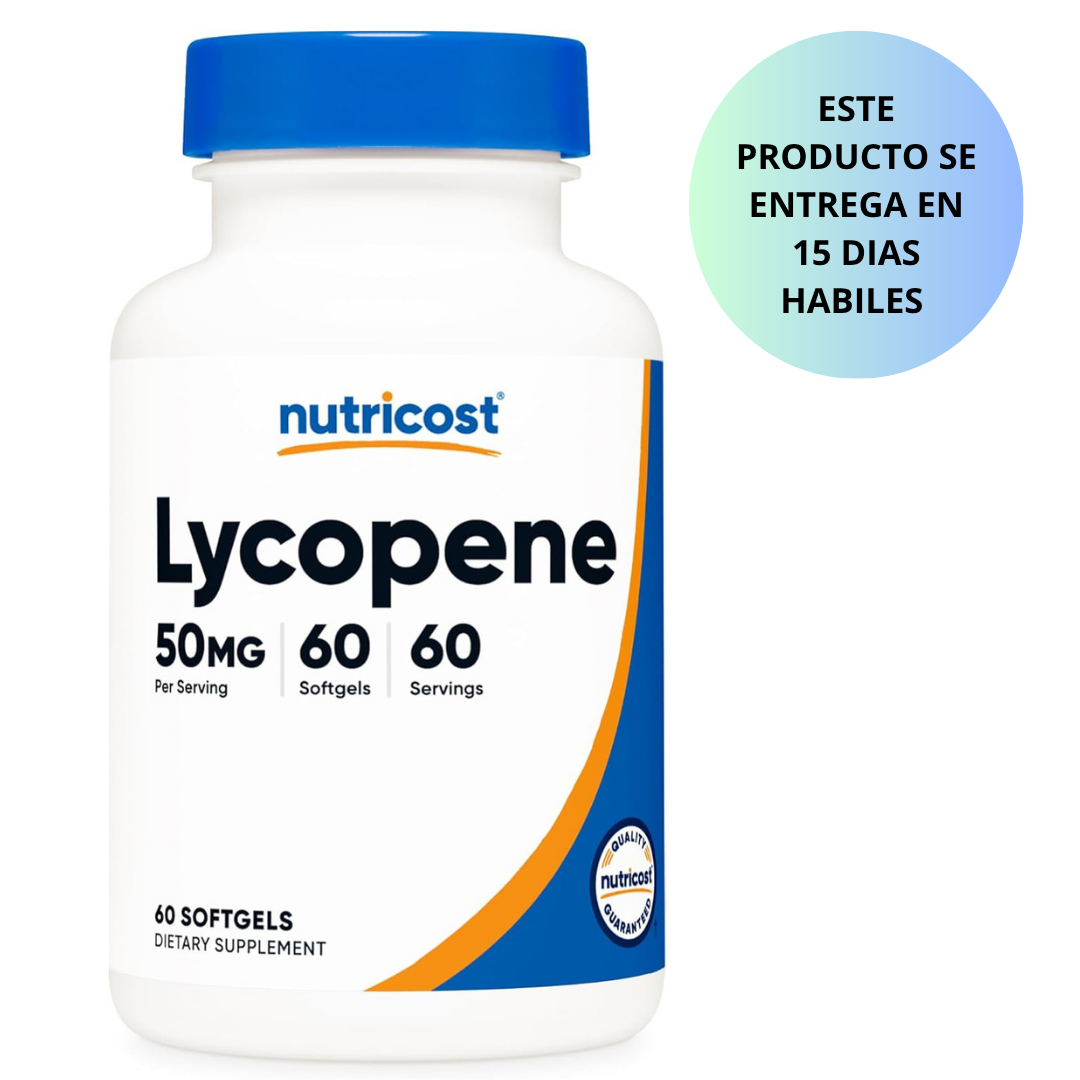 Nutricost - Lycopene 50mg, 60 capsulas