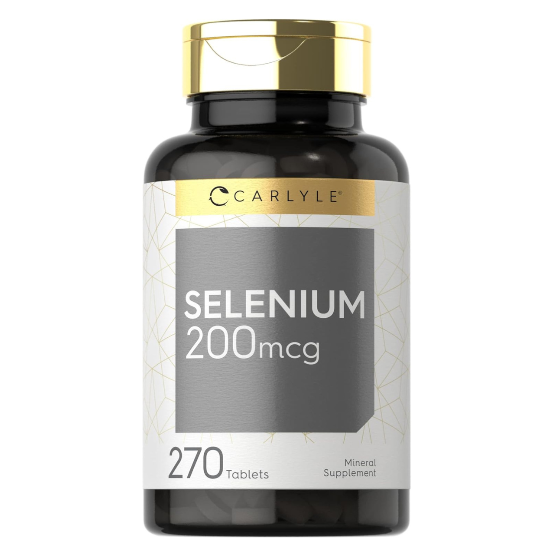 CARLYLE Selenium 200mcg 270 Tabletas