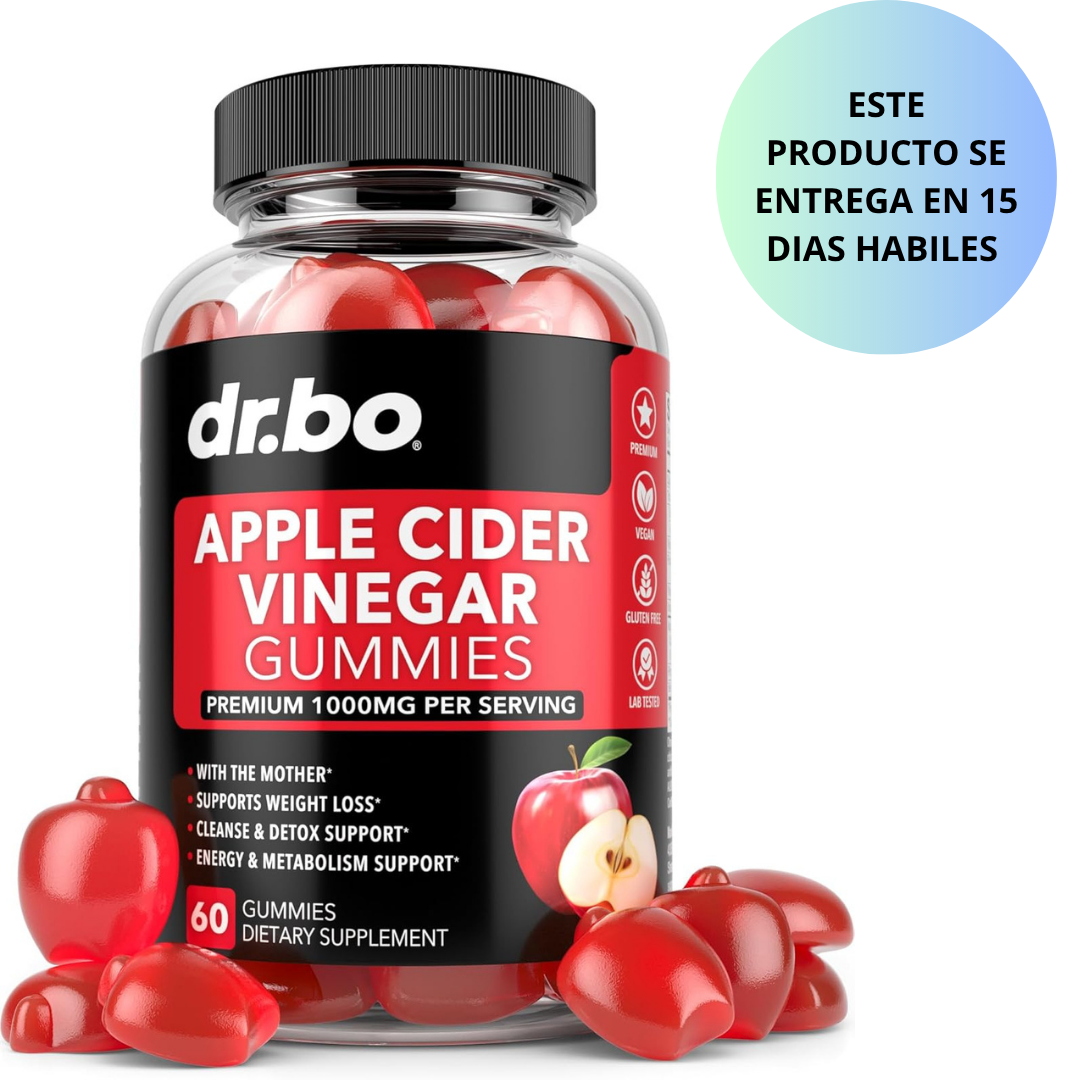 Dr. Bo - Apple Cider Vinegar 1000mg, 60 gummies