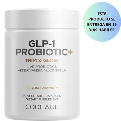 Codeage GLP-1 Probiotic vivos -500 MILLONES -90 capsulas
