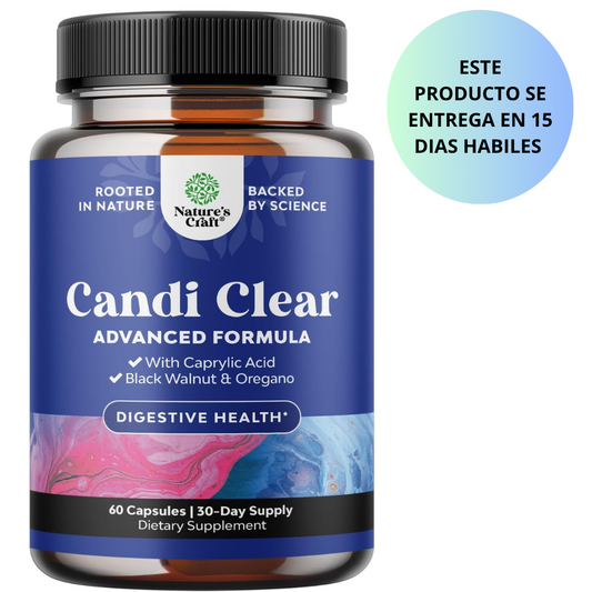 Natures Craft - Candi-Clear advanced formula,  60 capsulas