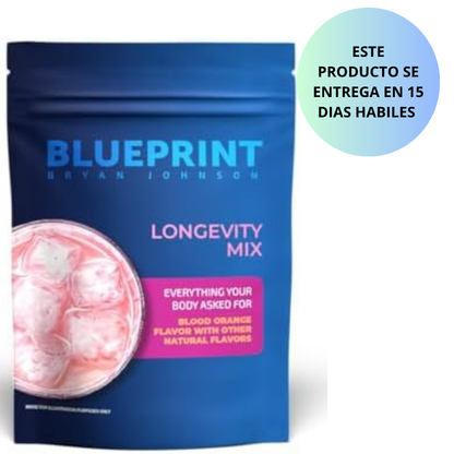 Blueprint Bryan Johnson -  Longevity Mix,  30 servidos