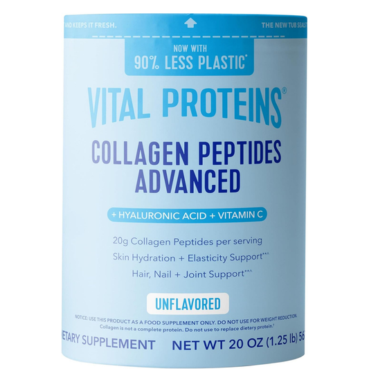 Vital Proteins - Péptidos de colágeno en polvo, sin sabor, 567g