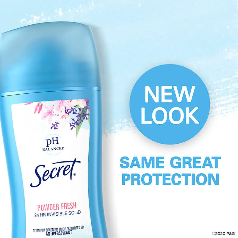 SECRET PH BALANCEADO DESODORANTE SÓLIDO INVISIBLE ORIGINAL 73g