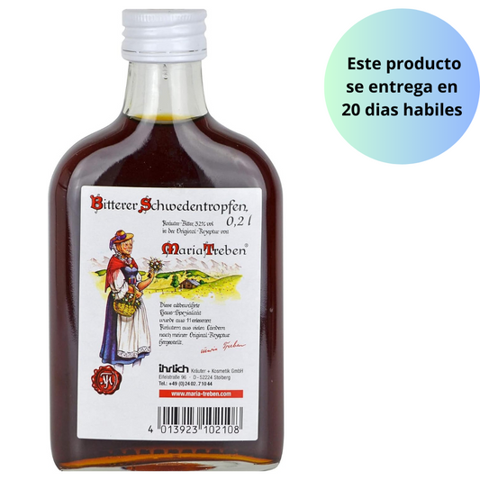 Gotas suecas amargas Maria Treben, 6.8 fl oz Solución