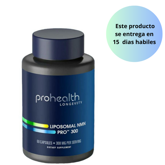 Liposomal NMN pro 300mg , 60 capsulas - Prohealth Longevity