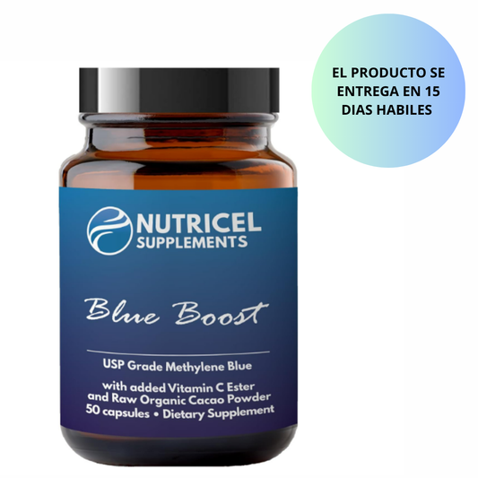 Nutricell Supplements, Blue Boost USP grade methylene blue- 50 cap