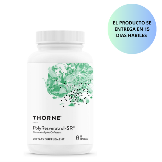 Thorne - Polyresveratrol SR 60 capsulas