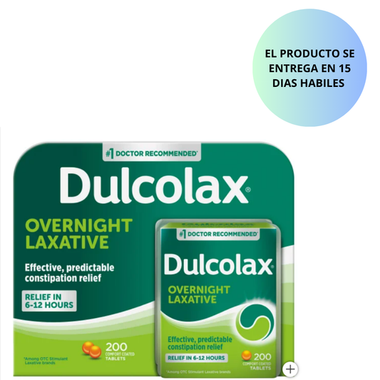 Dulcolax Laxante 200 tabletas comprimidas con revestimiento