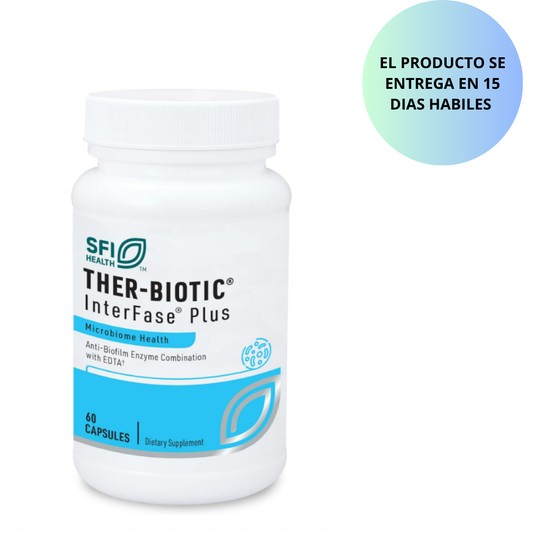 Klaire Labs -Ther-Biotic interfase Plus, 60 cápsulas vegetarianas