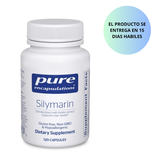 Pure Encapsulations - Silymarin 250mg  ,  120 capsulas
