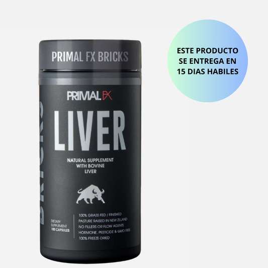 PrimalFx - Liver , 180 capsulas