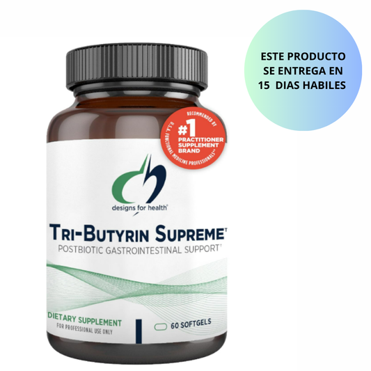 Designs for Health- Tri-Butyrin Supreme, 60 capsulas