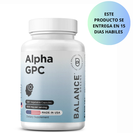 Balance Breens - Alpha GPC 600mg, 120 capsulas