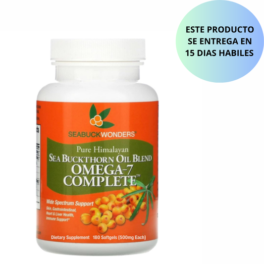 SeabuckWonders- Omega-7 complete , 180 capsulas