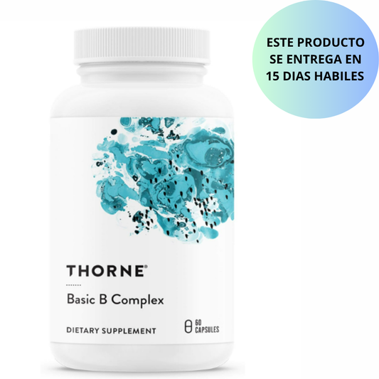 Basic B-complex, 60 capsulas - Thorne