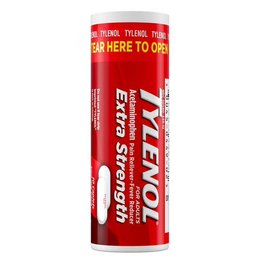 Tylenol Extra strength 500mg, 10 tabletas