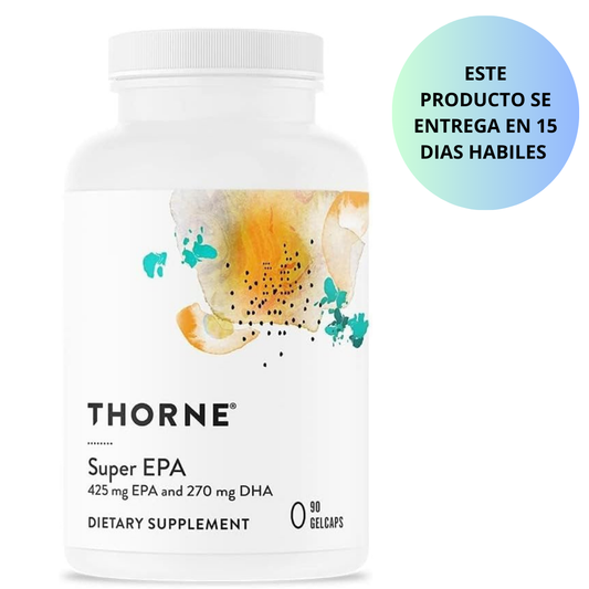 Thorne - Super EPA 425mg EPA y 270mg DHA, 90 capsulas