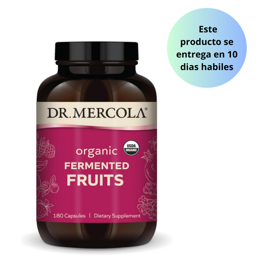 Dr. Mercola Frutas fermentadas orgánicas , 180 capsulas