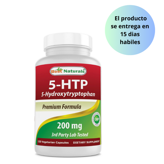 5-HTP 200mg  120 capsulas - Best Naturals