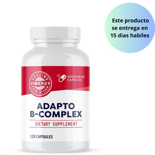 Vimergy Adapto B Complex, 120 capsulas