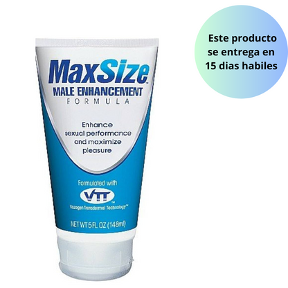 MaxSize male enhancement alargador para hombre Formula , 5oz