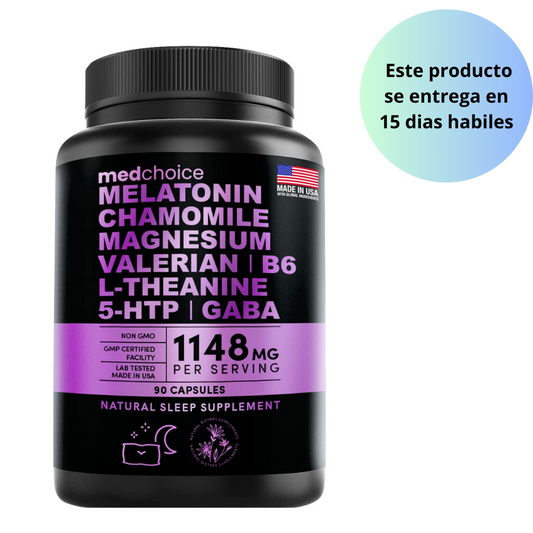 MedChoice - Melatonina 10 en 1, 90 capsulas