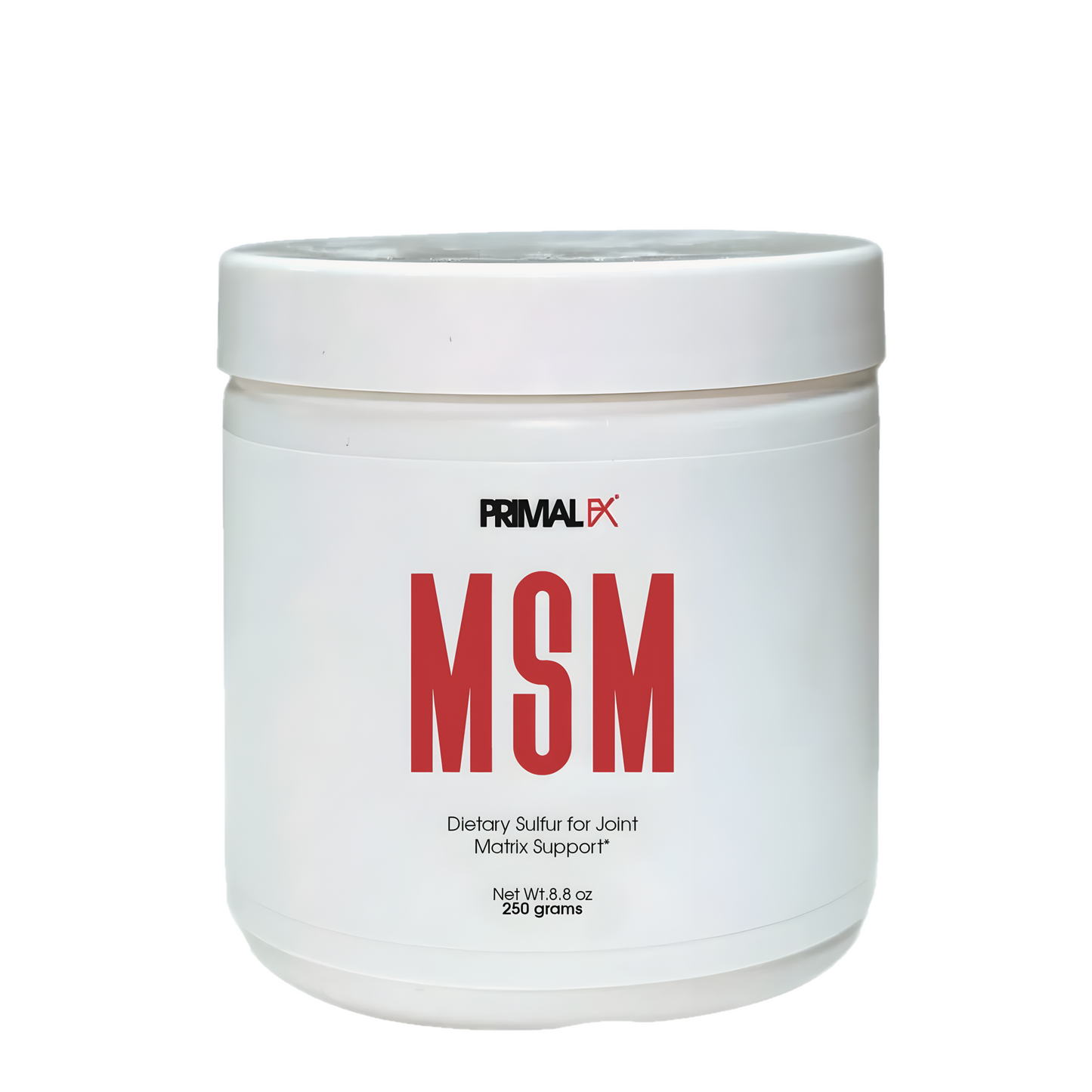 MSM Azufre dietético para articulaciones , 250 gramos - Primal FX