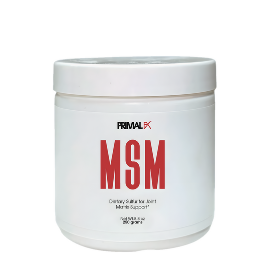 MSM Azufre dietético para articulaciones , 250 gramos - Primal FX