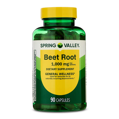 Spring Valley beet root 1000mg, 90 capsulas