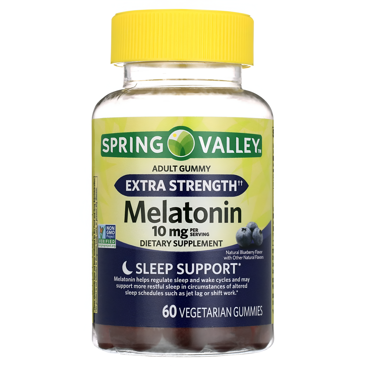 Spring Valley Melatonina Extra Strength 10 mg 60 gomitas