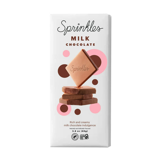 Sprinkles Premium Milk Chocolate Barra de chocolate - 80 gr