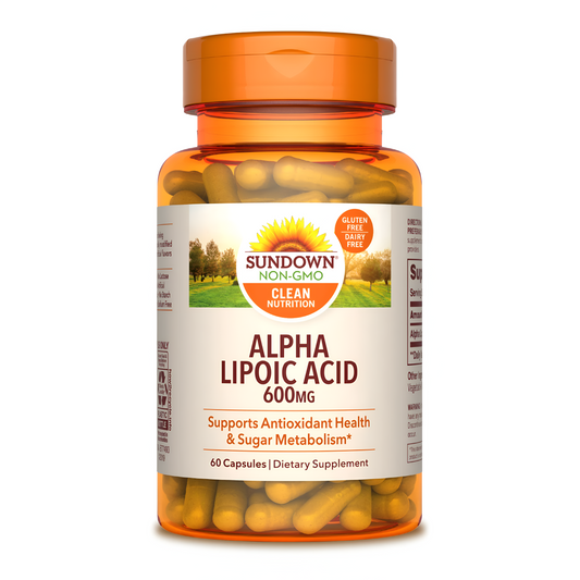 Alpha Lipoic Acid - Sundown Naturals 600mg - 60 Capsulas