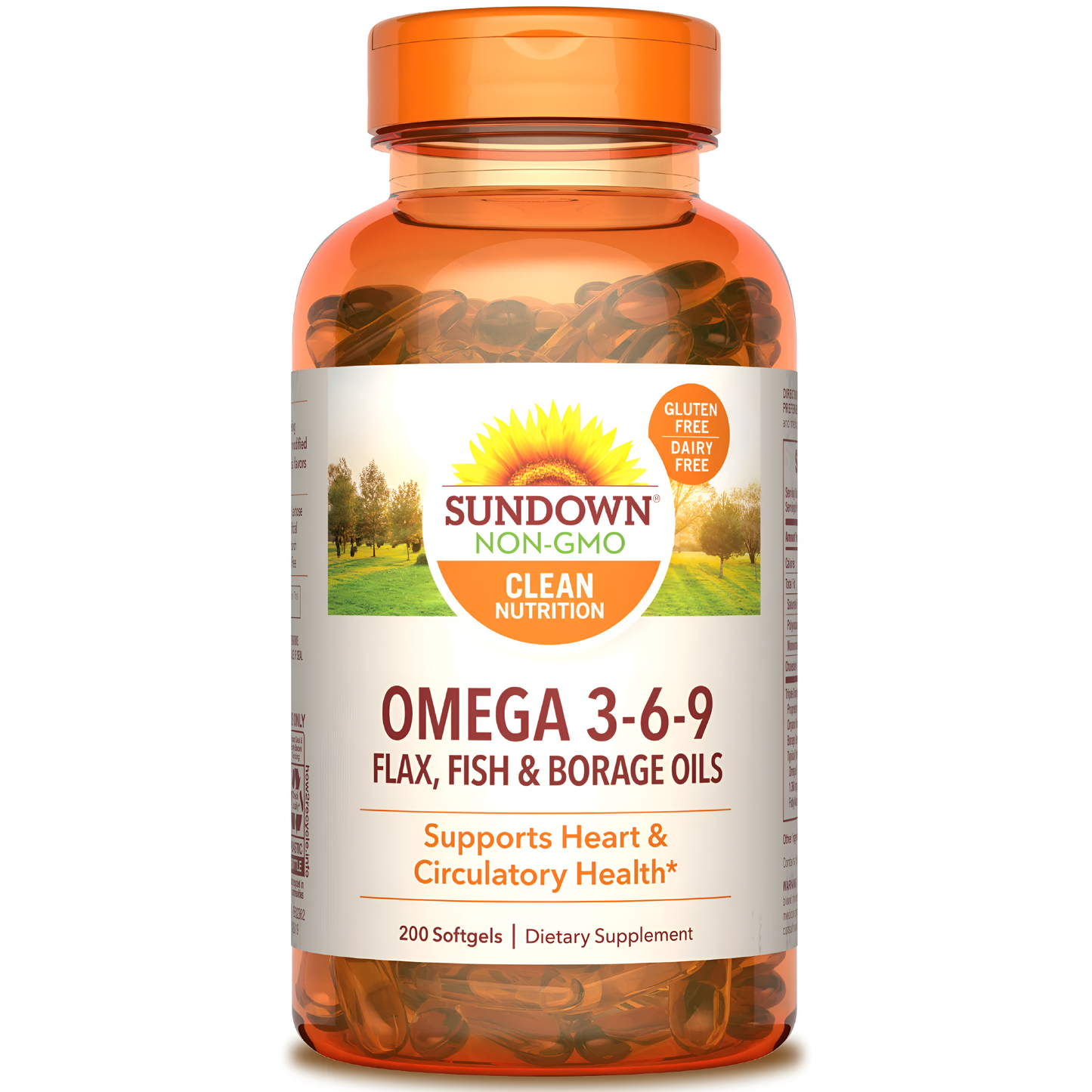Omega  3 6 9 Sundown - 200 Capsulas Blandas