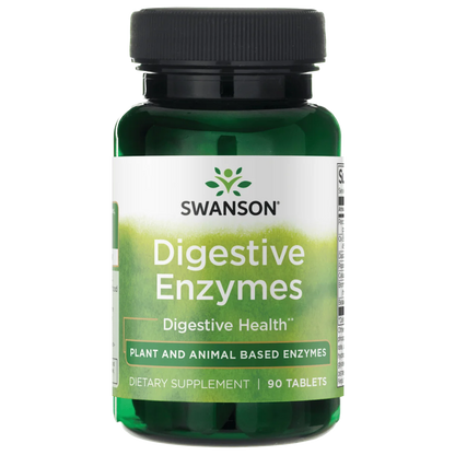 Swanson Enzymes Digestivas 90 tabletas